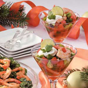 Gazpacho Shrimp Appetizer image