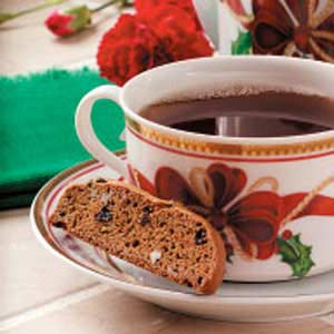 Gingerbread Currant Biscotti image
