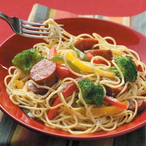 Smoked Sausage Primavera_image