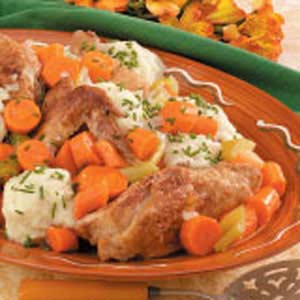 Chicken Fricassee With Dumplings_image