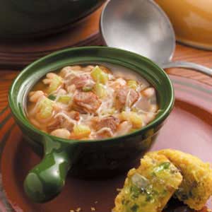 Spicy Pork Chili with White Beans-image