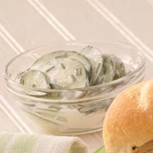 Cucumbers in Sour Cream image