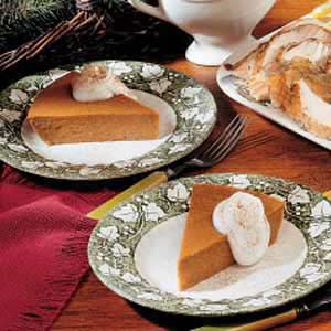 Crustless Pumpkin Pie image