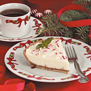 White Chocolate Mint Pie image