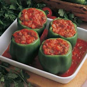 Spicy Stuffed Peppers image