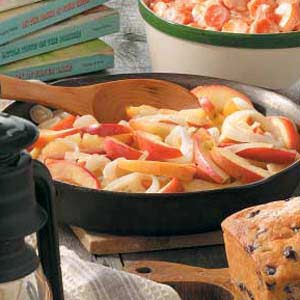 Fried Apples and Onions-image