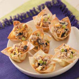 Turkey Wonton Cups image