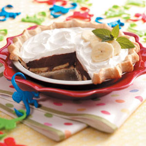 Banana Chocolate Cream Pie image