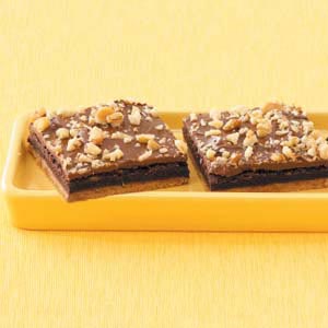 Fudge-Filled Brownie Bars image
