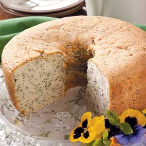 Poppy Seed Chiffon Bundt Cake image