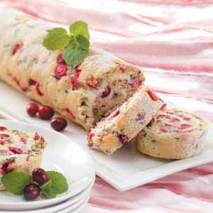 Cranberry-Nut Jelly Roll image