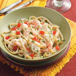 Seafood Fettuccine Alfredo Recipe How To Make It Taste Of Home