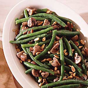 Green Beans with Mushrooms image