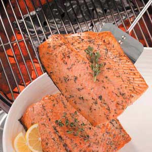Barbecued Salmon_image