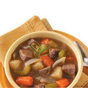 Vegetable Beef Stew for Two image