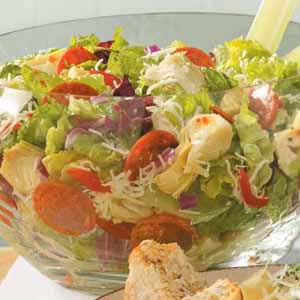 Artichoke-Pepperoni Tossed Salad image