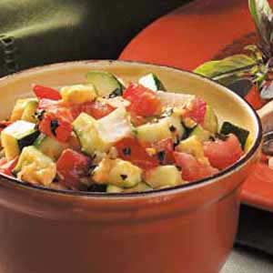 Cheddar Zucchini Saute image