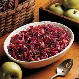 Red Cabbage with Apples image