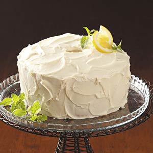 Homemade Lemon Chiffon Cake image