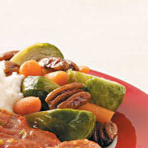 Glazed Brussels Sprouts image