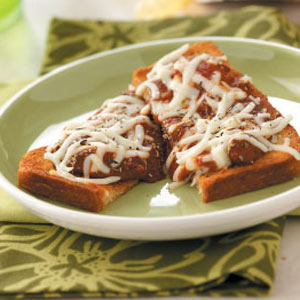 Open-Faced Pizza Sandwiches_image