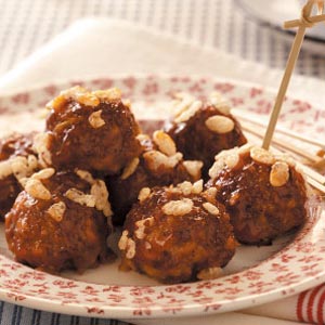 Barbecue Sauce Meatballs-image