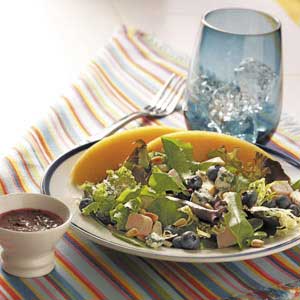 Turkey Salad with Blueberry Vinaigrette-image