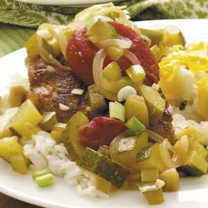 Cajun Chicken and Vegetables image