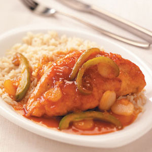 Peachy Barbecue Chicken_image
