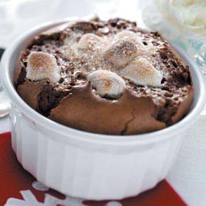 Hot Chocolate Souffles image