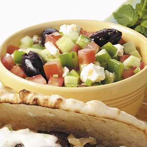 Greek Vegetable Salad-image