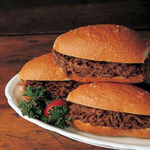 Barbecue Beef Brisket Sandwiches_image