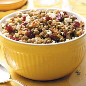 Feta-Cranberry Lentil Salad image
