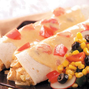 Cheese and Chicken Enchiladas image