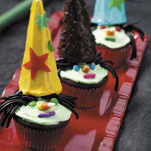 Wicked Witch Cupcakes image