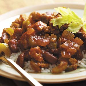 Sausage Over Rice-image