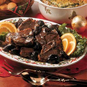 Lamb Chops with Prunes