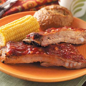 Oven-Barbecued Spareribs image