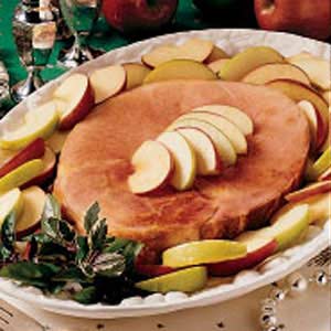 Baked Ham and Apples image
