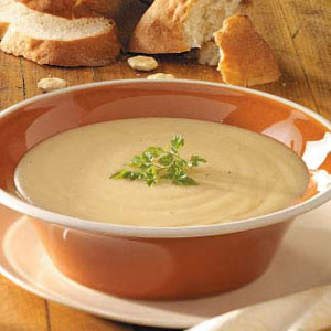 Roasted Garlic Potato Soup-image