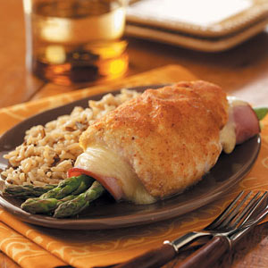 Asparagus Stuffed Chicken Rolls Recipe Taste Of Home