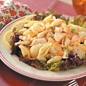 Crab Meat Pasta Salad_image
