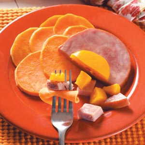 Ham & Sweet Potato Packets image