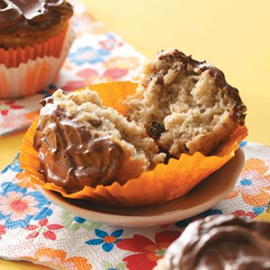 Banana Cupcakes with Ganache Frosting_image
