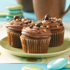 Spice Cupcakes with Mocha Frosting image
