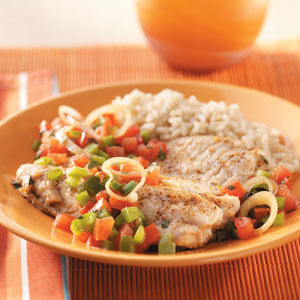 Mediterranean Fish Skillet image