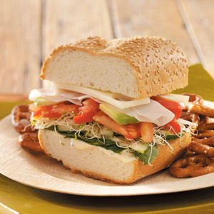 Summer Veggie Subs image