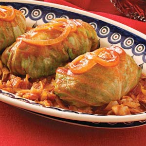 Sweet & Sour Stuffed Cabbage-image