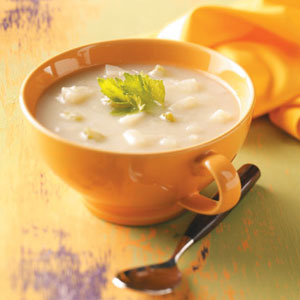 Lactose-Free Potato Soup image