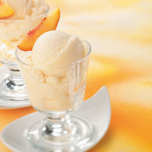 Frozen Peach Yogurt_image